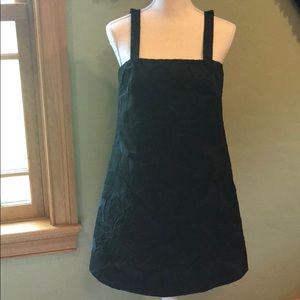 Women’s Jcrew Black Embossed Dress